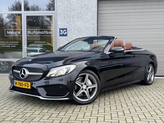 Mercedes C-klasse Cabrio 180 AMG Line Unieke Combi/Nekverw/Stoelverw/Camera/Dealer onderhouden/
