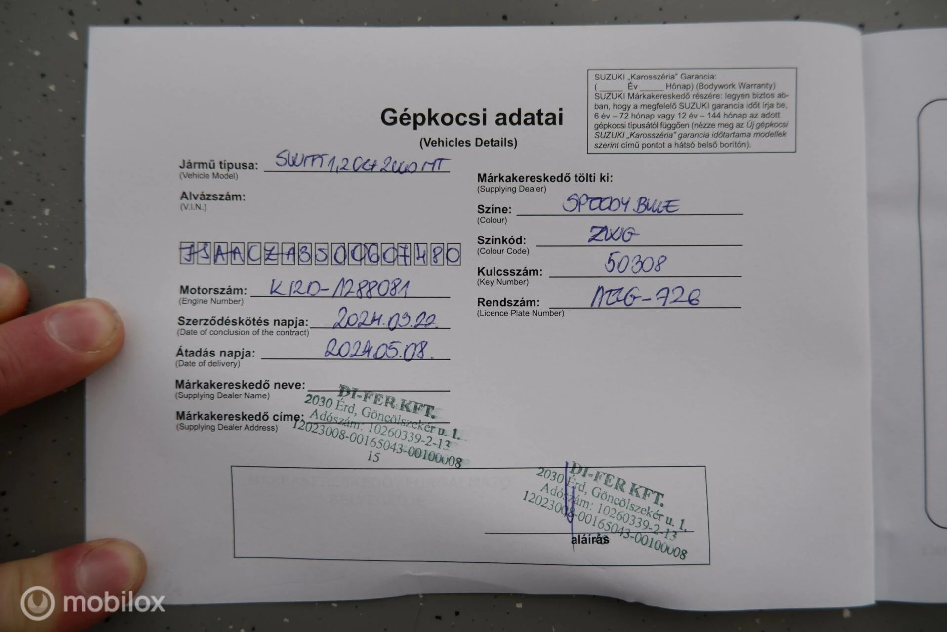 Hoofdafbeelding Suzuki Swift