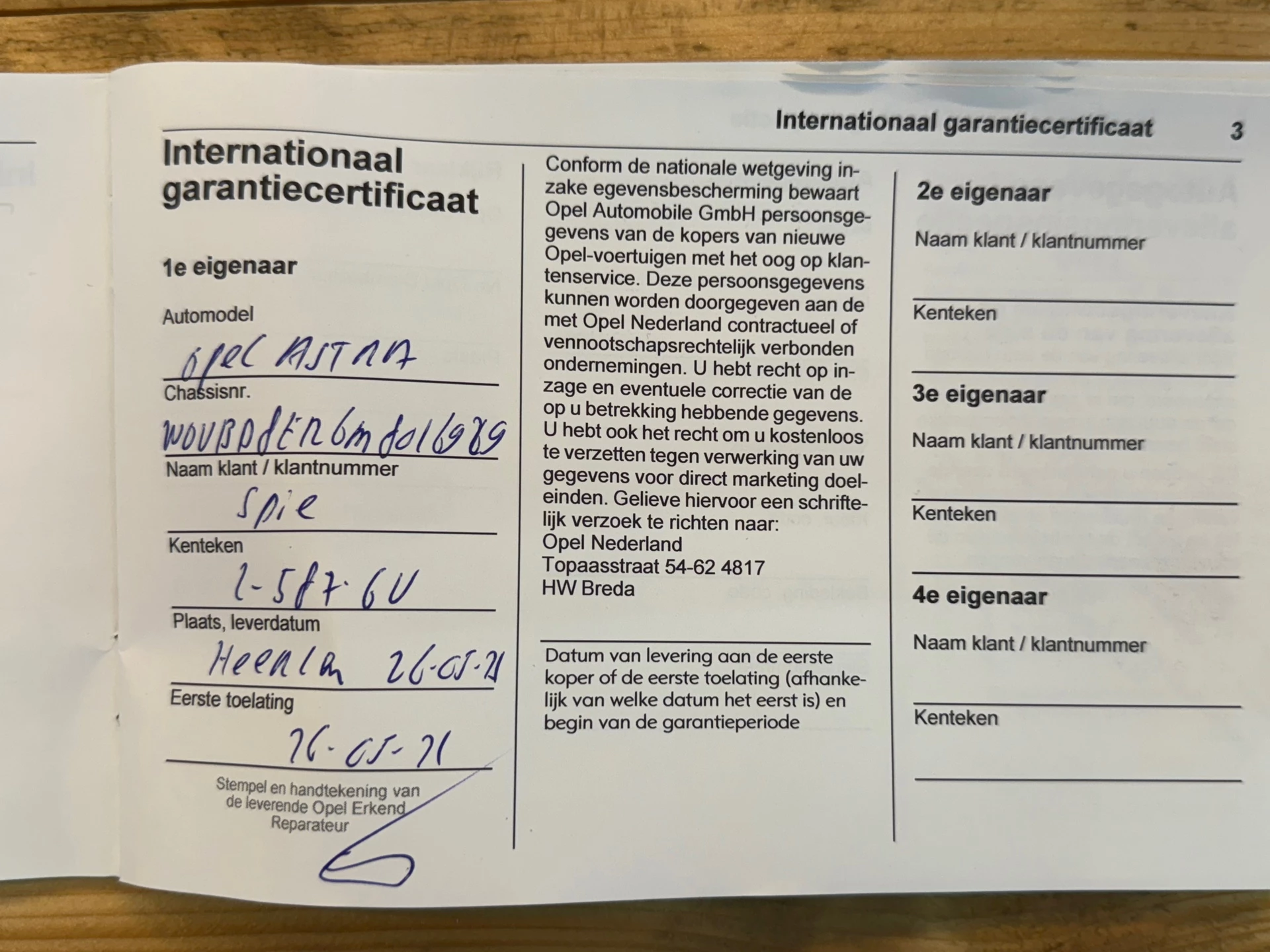 Hoofdafbeelding Opel Astra