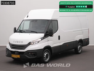 Iveco Daily 35S18 3.0L Automaat L2H2 180PK ACC Airco Cruise Camera Parkeersensoren CarPlay Stoelverwarming 3,5t Trekgewicht Euro6 L2 Airco
