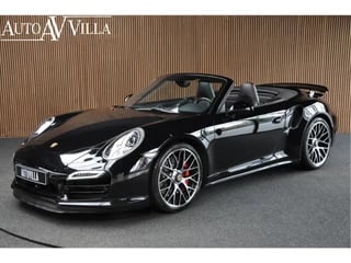 Hoofdafbeelding Porsche 911 Porsche 911 Cabrio 3.8 Turbo | Carbon | SportChrono | Leder | Adaptive |