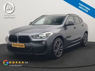 BMW X2 sDrive18i M Sport 140pk Dealer O.H. | Camera | Lederen Sportstoelen Verwarmd | Led Koplampen | Sfeerverlichting | Standkachel | Navigatie | DAB | 19''L.M. |