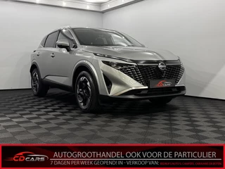 Nissan QASHQAI 1.3 MHEV Xtronic N-Connecta Half leder, 360 Camera, Navi, Keyless start, Winterpakket, Virtual desk, 3 jaar garantie