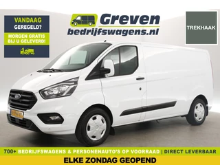 Ford Transit Custom 2.0 TDCI L2H1 Airco Cruise Navi LED Trekhaak PDC Elektrpakket