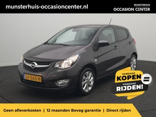 Opel KARL 1.0 EcoFLEX Cosmo - RIJKLAARPRIJS - All seasonbanden - Cruise Control - Stoel- en Stuurverwarming! - Elektrisch Glazen Schuif-/Kanteldak - Lichtmetalen velgen
