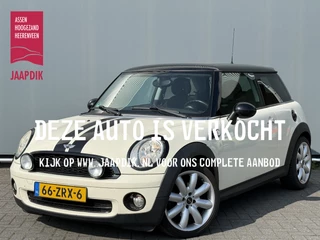 MINI Cooper Mini BWJ 2009 1.6 120 PK STOELVERWARMING | AIRCO | PANORAMA | LMV | MISTLAMPEN