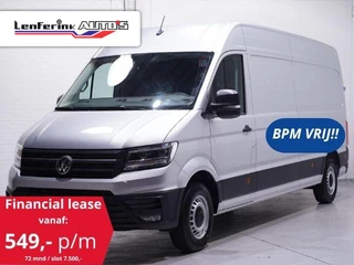 Volkswagen Crafter 2.0 TDI 177 pk DSG Aut. L4H3 Navi, Camera LED Koplampen, Cruise Control, PDC V+A, 3-Zits, Nieuw