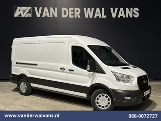Ford Transit 2.0 TDCI 130pk L3H2 Euro6 Airco | Camera | Navigatie | Cruisecontrol | Apple Carplay Android Auto, Elektrisch verstelbare bestuurdersstoel, Stoelverwarming, Verwarmde voorruit, Parkeersensoren, Bijrijdersbank