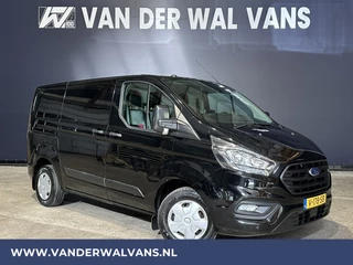 Ford Transit Custom 2.0 TDCI L1H1 Euro6 Airco | Camera | Navigatie | LED | Cruisecontrol | Leder Parkeersensoren, Stoelverwarming, Verwarmde voorruit, Bijrijdersbank, 2350kg trekvermogen