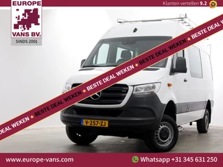 Mercedes-Benz Sprinter 314 CDI 143pk E6 L2H2 4x4 ZG1 D.C. Airco/Navi/Trekhaak 2800kg 05-2019