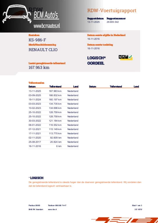 Hoofdafbeelding Renault Clio