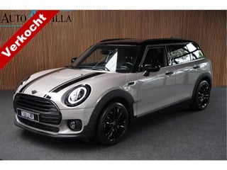 MINI Clubman Mini 1.5 Cooper Navi Leer Camera PDC Carplay Keyless 17" LM velgen Zwarte binnenhemel Stoelverwarming Sportstoelen LED BTW auto!