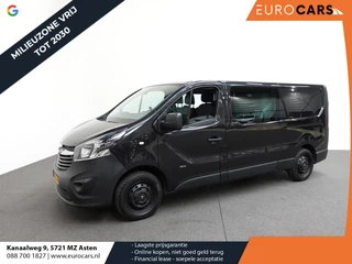 Hoofdafbeelding Opel Vivaro Opel Vivaro 1.6 CDTI L2H1 Dubbele Cabine Edition Dubbele Cabine Navi Airco Bluetooth Schuifdeur 6-Zits