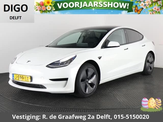Tesla Model 3 Standard RWD Plus 60 kWh | Navigatie | Panoramadak | Leder |