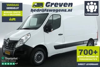 Renault Master T33 2.3 dCi L2H2 130PK Airco Cruisecontrol 3 Persoons Elektrpakket Trekhaak