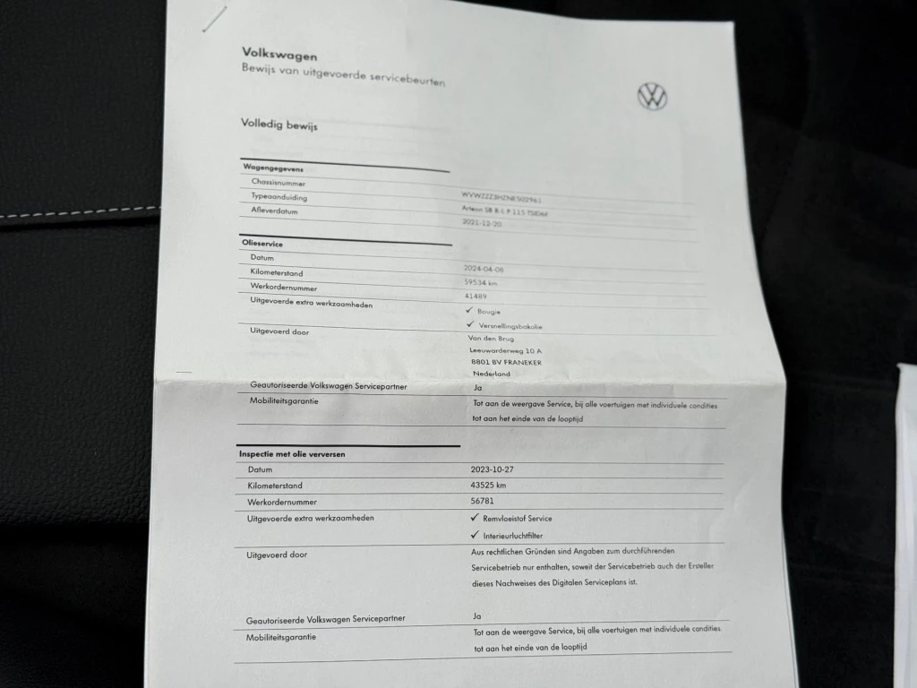 Hoofdafbeelding Volkswagen Arteon