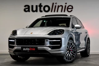 Porsche Cayenne 3.0 S E-Hybrid BTW. Sport design, Chrono, Pano, Sp uitl, Nightvision, Pass display, HUD, 360, Memory, ACC, Leder!