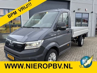 MAN TGE 3.180 Openlaadbak Automaat Airco Navi 4X4 NIEUW BPM VRIJ