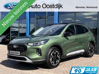 Ford Kuga 2.5 PHEV Active X 243PK Winterpack Adaptieve Cruise AGR-Stoelen 360-Camera B&O Elek. Achterklep Full-LED Climate Privacy Glass Keyless *2100KG Trekgewicht*