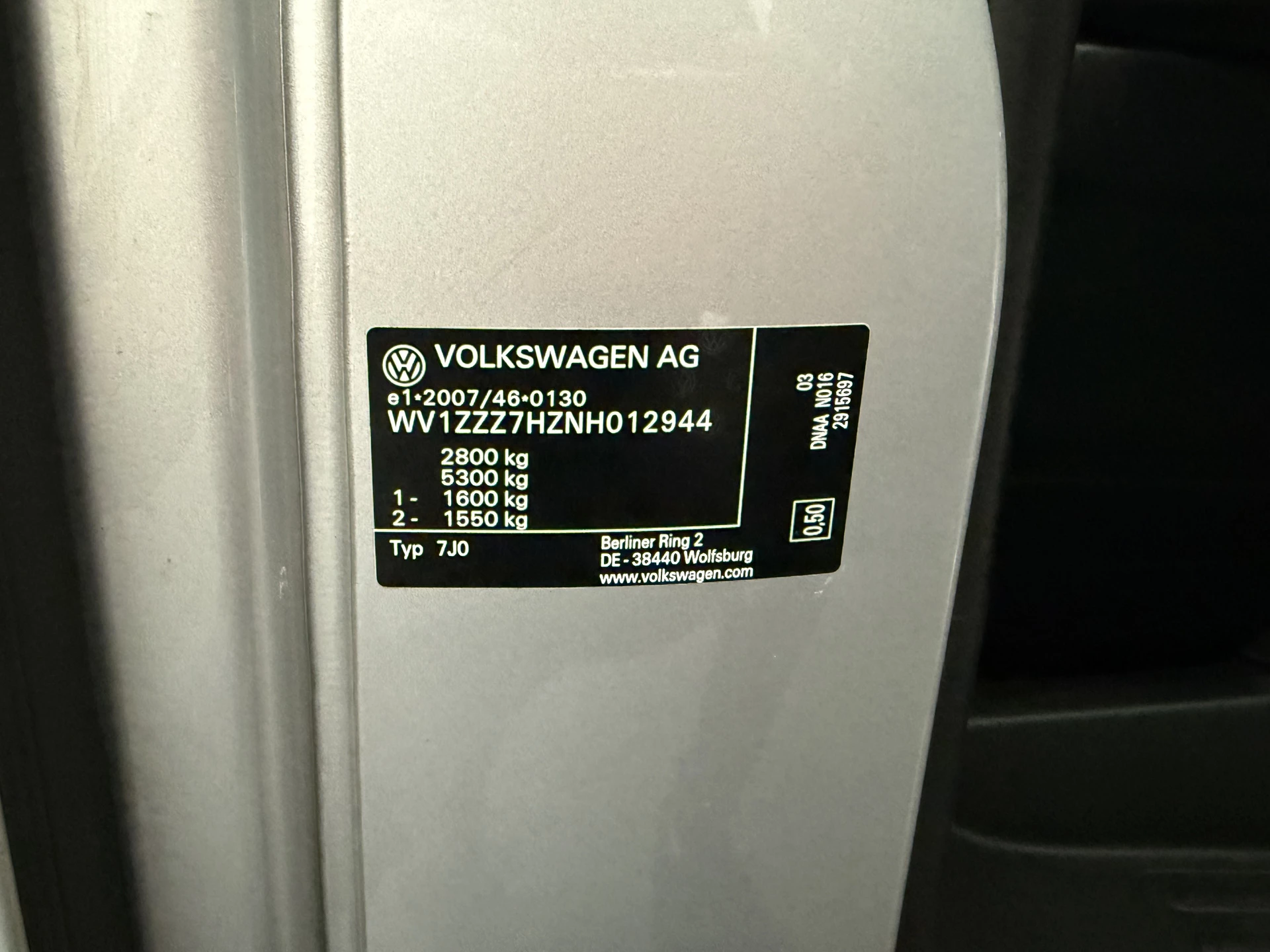 Hoofdafbeelding Volkswagen Transporter