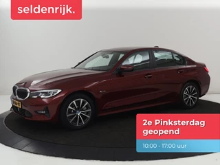BMW 3-serie 330e Business Edition Plus | Sportstoelen |  Leder | Adaptive cruise | Stoelverwarming | Carplay | Stuurverwarming | Navigatie | Parkeerhulp | Full LED | Live Cockpit | Individual Aventurinrot metallic | PHEV | Plug In