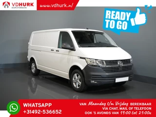 Volkswagen Transporter T6.1 2.0 TDI DSG Aut. 150 pk L2 READY2GO Standkachel/ Alarm III/ CarPlay/ Stoelverw./ Navi/ 2.5t Trekverm./ Cruise