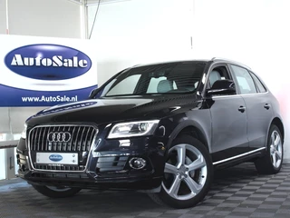 Audi Q5 2.0 TFSI Quattro S-Line 1eEIG ACC LEDER KEYLS STOELVW NAVI '16