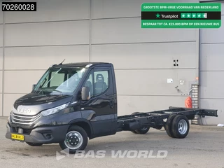 Iveco Daily 35C21 Automaat 410WB Chassis Cabine LED Navi ACC Fahrgestell Airco