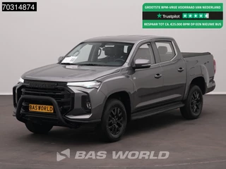 Hoofdafbeelding Maxus T90 EV Maxus T90 EV T90 89kWh WLTP 471km Black Edition Trekhaak Bullbar Rollcover Pickup CarPlay Airco Camera 100% Electrisch Nieuw Airco