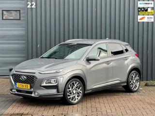 Hyundai Kona 1.6 GDI HEV Premium|Automaat|Cam|Leder|Keyless|Hu|ACC|Dealer OH