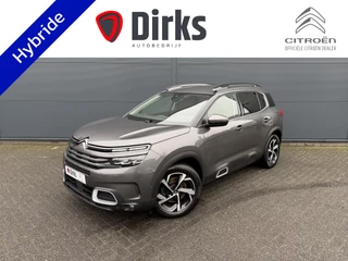 Hoofdafbeelding Citroën C5 Aircross Citroën C5 Aircross 225pk Hybrid Feel (Trekhaak - Camera - Keyless Entry - LED - Navigatie - Parkeersensoren V+A - Apple Carplay - 18"incl 4S - Automatische Airco)