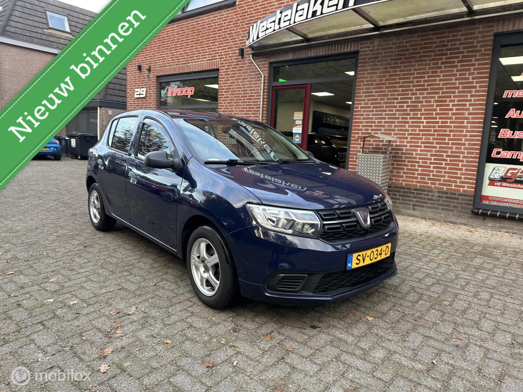 Hoofdafbeelding Dacia Sandero