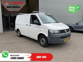 Volkswagen Transporter 2.0 TDI EXPORT Carplay/ APK 01-'27/ Airco/ Cruise/ Leder/ Dakdragers/ Trekhaak