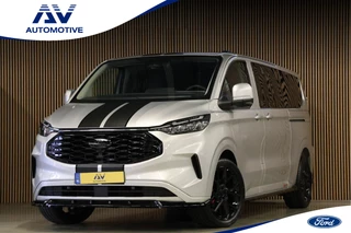 Ford Transit Custom 300 2.0 TDCI L2H1 Limited DC | BPM VRIJ | Dubbel Cabine | Elec schuifdeuren | ACC | Blind Spot | 360 Camera | CarPlay | Navigatie | Stoelverwarming | 5-Zitter | BPM Vrij