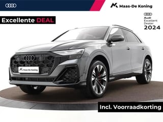 Hoofdafbeelding Audi Q8 Audi Q8 55 TFSI e quattro Pro Line S | Glazen panoramadak | Comfortsleutel | B&O sound system |