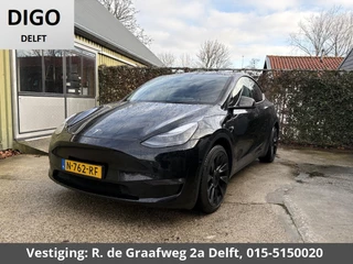 Hoofdafbeelding Tesla Model Y Tesla Model Y Long Range AWD 75 kWh SOH 84% | Navigatie | Leder | Stoelverwarming | FSD systeem AutoPilot