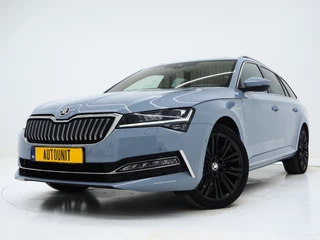 Hoofdafbeelding Škoda Superb Škoda Superb Combi 1.4 TSI iV Laurin & Klement | Panoramadak | Massage | Canton | Trekhaak | 360 | Leder | Keyless | Adaptive Cruise