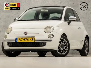 Fiat 500 1.2 Lounge Automaat (PANORAMADAK, AIRCO, ELEK RAMEN, LM VELGEN, SPORTSTOELEN, ELEK RAMEN, NIEUWSTAAT)