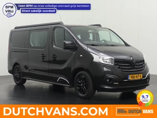 Renault Trafic 1.6DCi 145PK Dubbele Cabine Limited | Leder | Navigatie | Camera | 2xSchuifdeur | Trekhaak