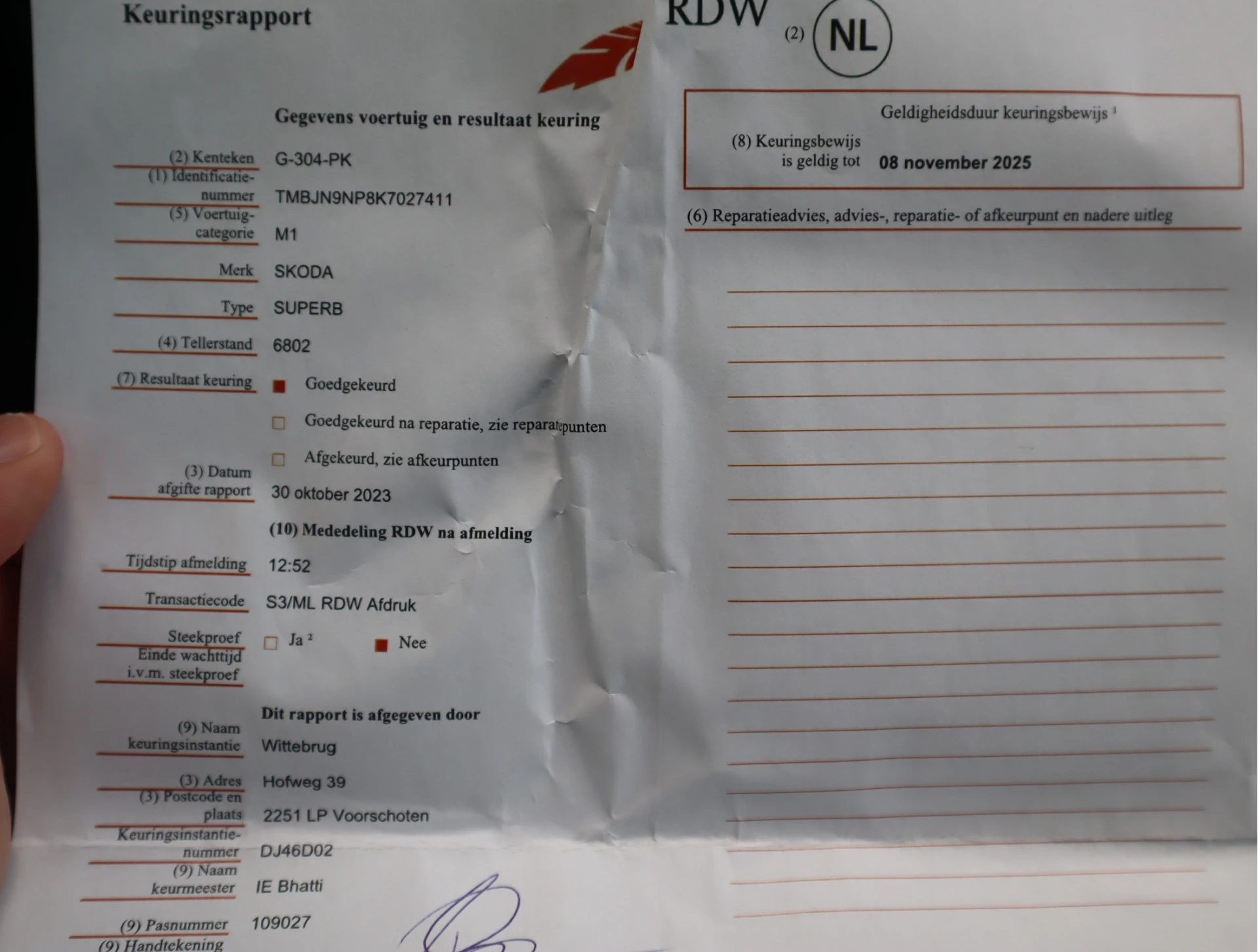 Hoofdafbeelding Škoda Superb