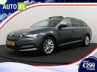Škoda Superb Combi 1.4 TSI iV Business+ Pano-dak Memory Camera Dodehoek