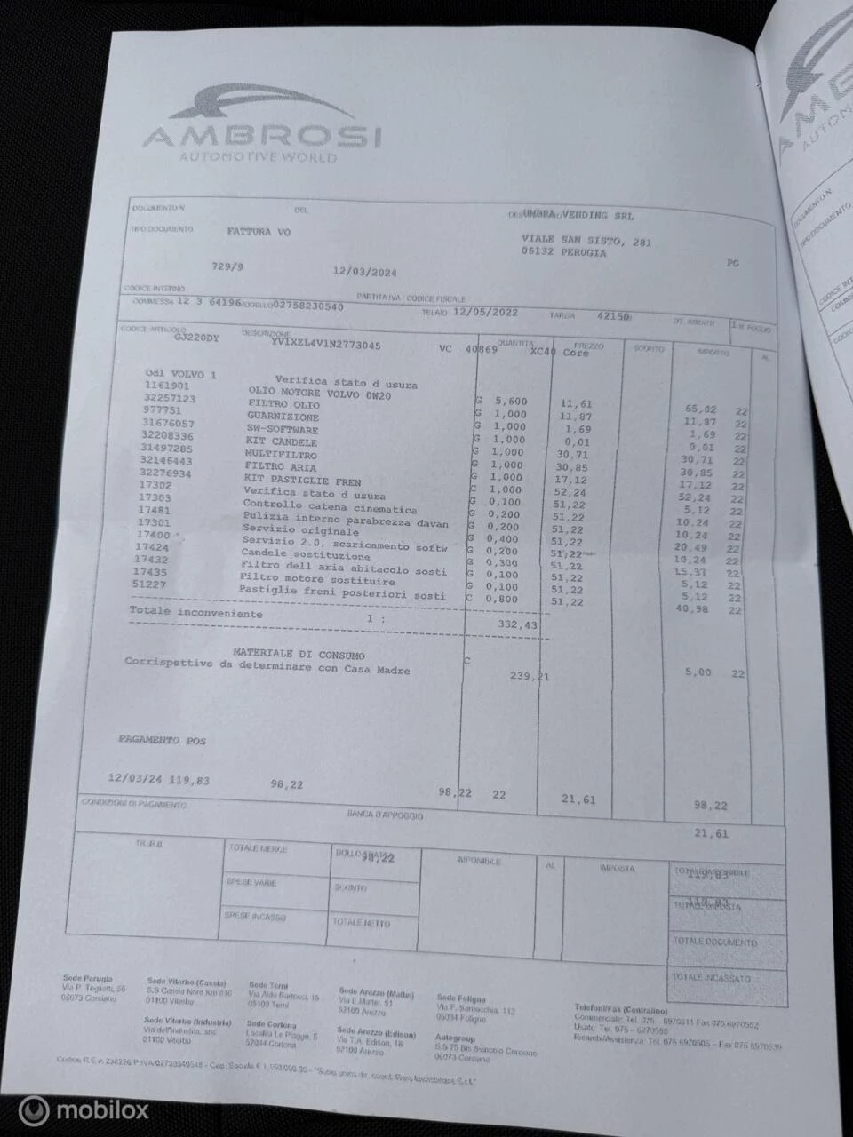 Hoofdafbeelding Volvo XC40