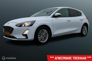 Ford Focus 1.0 EcoBoost 125 PK Titanium Business, Trekhaak, Clima, Donker glas, App connect, Cruise, Clima, Navi, Pdc voor + achter