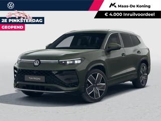 Volkswagen Tayron R-Line Edition 1.5 eHybrid 204 PK 6 versn. DSG · Black Style Pakket · Panoramaschuif-kanteldak · Trekhaak inklapbaar, met elektrische ontgrendeling, incl. aanhangermanoeuvreerhulp Trailer Assist · · Voorraad OUTLET · Prijs is inclusief inruilpremie ·
