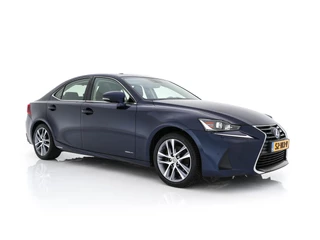 Hoofdafbeelding Lexus IS Lexus IS 300h Hybrid Business Line Aut. *PANO | LEATHER-MICROFIBRE | FULL-LED | NAVI-FULLMAP | HEATED-COMFORTSEATS | CAMERA | ECC | SHIFT-PADDLES | PDC | CRUISE | 17''ALU*