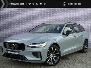 Volvo V60 2.0 T6 Plug-in hybrid AWD Plus Dark | 360° Camera | Stoel en stuurverwarming | Trekhaak | Adaptieve cruise control | Harman/Kardon audio | BLIS dodehoekdetectie |