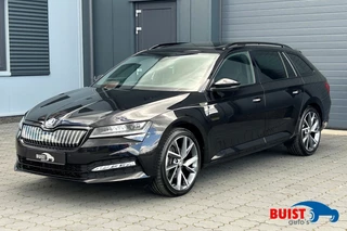 Škoda Superb Combi 1.4 TSI iV Sportline Business PANO 19" STANDKACHEL EL. STOELEN VOL!