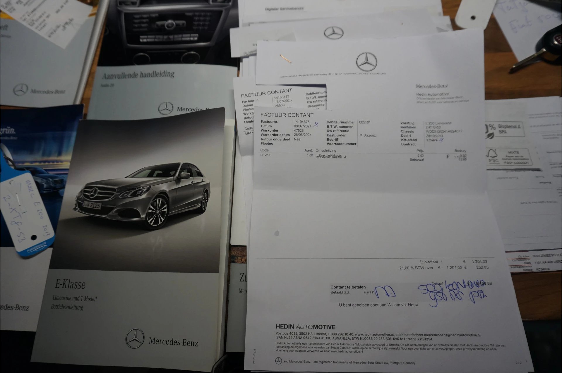 Hoofdafbeelding Mercedes-Benz E-Klasse