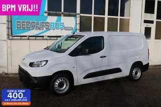 Hoofdafbeelding Toyota ProAce Toyota PROACE CITY 130PK Challenger, Lang, Bankje DIRECT LEVERBAAR!