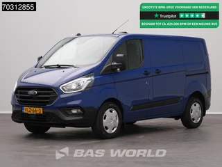 Ford Transit Custom  130PK Automaat 2x Schuifdeur L1H1 ACC LED Xenon Navi Airco Parkeersensoren v+a Euro6 L1 Kompakt Airco
